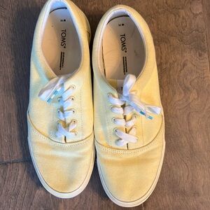TOMS Sunny Canvas Lace-Ups sneakers women’s size 11